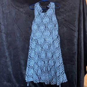 It’s a dress black and white